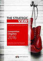 The Strategic View - Competition Litigation 2016