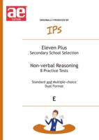 Non-Verbal Reasoning Eleven Plus Secondary School Selection