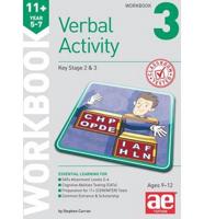 11+ Verbal Activity Year 5-7 Workbook 3