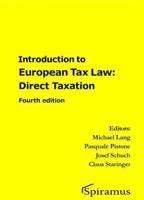 Introduction to European Tax Law on Direct Taxation