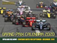 F1 Autocourse 2020 Grand Prix Calendar
