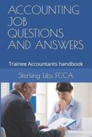 Accounting Job Questions and Answers