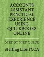 Accounts Assistant Practical Experience Using QuickBooks Online