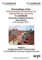 ECGBL17; Proceedings of the 11th European Conference on Game-Based Learning