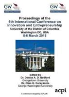 ICIE 2018 - Proceedings of the 6th International Conference on Innovation and Entrepreneurship