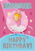 Ballet (Daughter) - Happy Birthday Card-Book