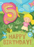 Insects (Age 5) - Happy Birthday Card-Book