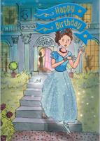 Cinderella - Happy Birthday Card-Book