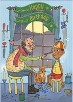 Pinocchio - Happy Birthday Card-Book