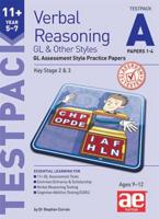 11+ Verbal Reasoning Year 57 GL & Other Styles Testpack A Papers 14