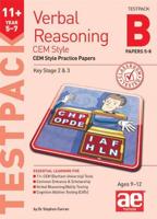 11+ Verbal Reasoning Year 57 CEM Style Testpack A Papers 58