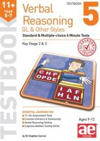 11+ Verbal Reasoning Year 57 GL & Other Styles Testbook 5
