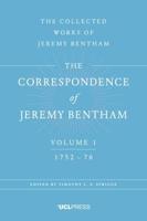 The Correspondence of Jeremy Bentham. Volume 1 1752 to 1776
