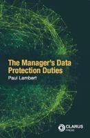 The Manager's Data Protection Duties