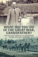 What Did You Do in the Great War, Grandfather?
