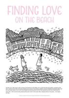 Helen Elliott Poster: Finding Love on the Beach