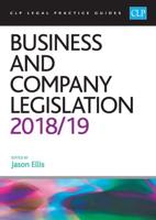 Business and Company Legislation 2018/2019