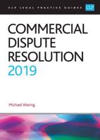 Commercial Dispute Resolution 2019