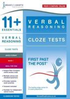 11+ Essentials Verbal Reasoning: Cloze Tests Book 1