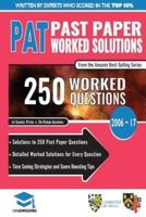 PAT Past Paper Worked Solutions
