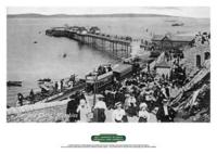 Lost Tramways of Wales Poster: Mumbles Pier