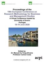 Proceedings of the 17th European Conference on Research Mehods: ECRM 2020