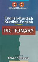 English-Kurdish Kurdish-English Dictionary