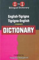 English-Tigrigna Tigrigna-English Dictionary