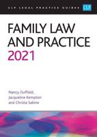 Family Law and Practice