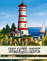 Chilled Beach Life Coloring Book