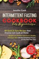 Intermittent Fasting Cookbook For Beginners