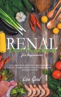 Renal Diet Cookbook for Beginners