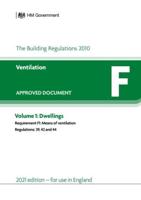 The Building Regulations 2010. Approved Document F Ventilation
