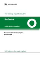Building Regulations. Approved Document O Overheating