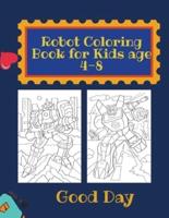 Robot Coloring Book for kids: Have fun with your Daughter with this gift: coloring  Robots 50 pages of pure fun!