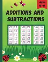 Additions and Subtractions: Amazing Activity Book  Double Digit, Triple Digit Math Workbook for ages 6-8 1st & 2nd Grade Math