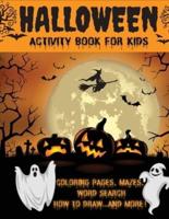 C. Merritt: Halloween Activity Book for Kids