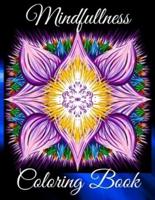 Mindfullness Coloring Book: Therapy Art Relaxing for Men and Women with Horses, Flowers and Trees. Anti-Stress Relieving Mandalas Patterns