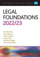 Legal Foundations 2022/23