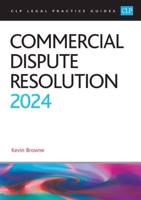 Commercial Dispute Resolution 2024