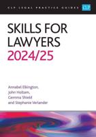 Skills for Lawyers 2024/2025