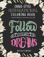 Inspirational Chalkboard Coloring Book