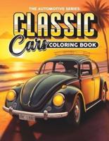 Classic Cars Coloring Book