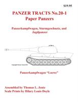 Panzer Tracts No.20-1: Paper Panzers