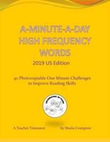 A-Minute-A-Day High Frequency Words 2019 US Edition
