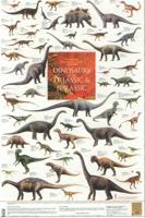 Dinosaurs of Triassic & Jurassic Poster