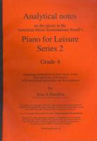Analytical Notes on AMEB Piano Leisure Series 2 Grade 4