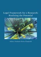Legal Framework for E-Research