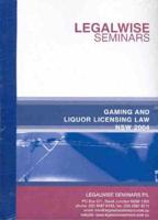 Gaming & Liquor Licensing Law