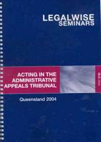 Acting in the Administrative Appeals Tribunal
